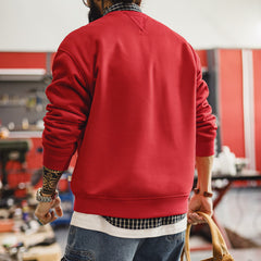 MADEN „Jahr des Pferdes“ Fleece Grafik-Sweatshirt