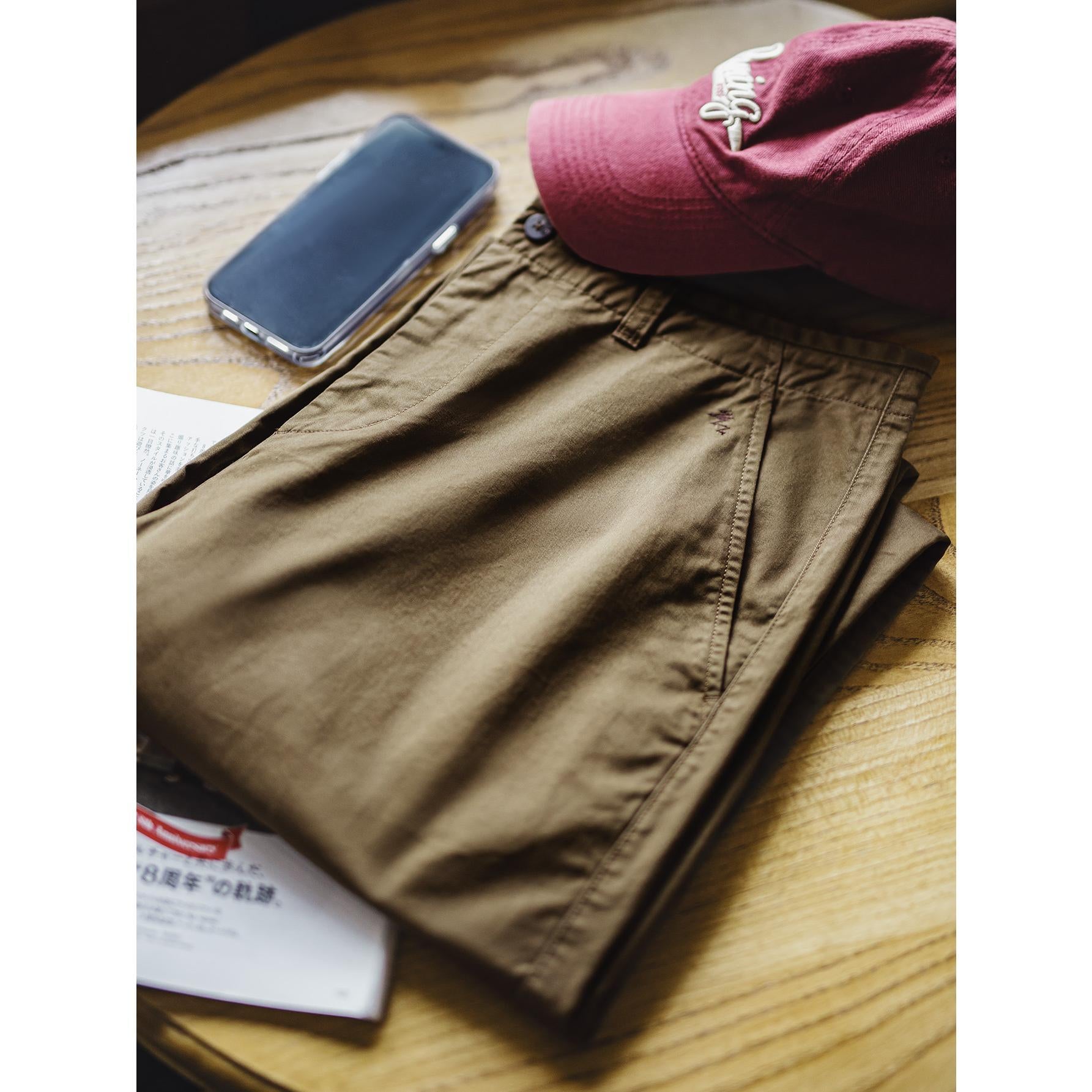 MADEN Cotton Chino Pants