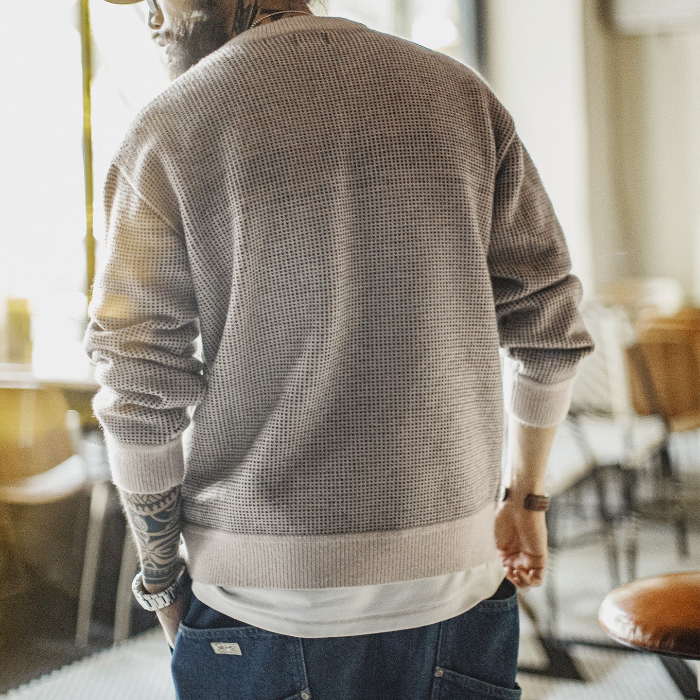 MADEN Knit Crewneck Sweater