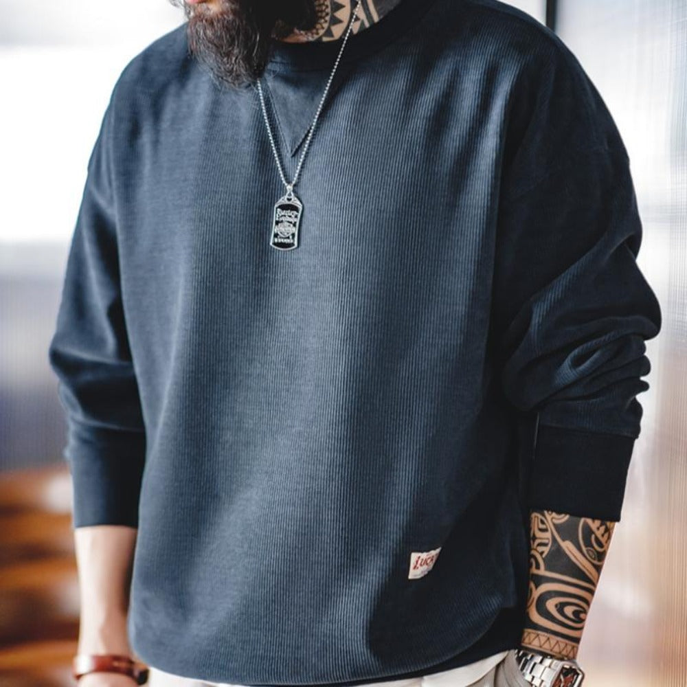 MADEN 400 g/m² Chenille-Sweatshirt