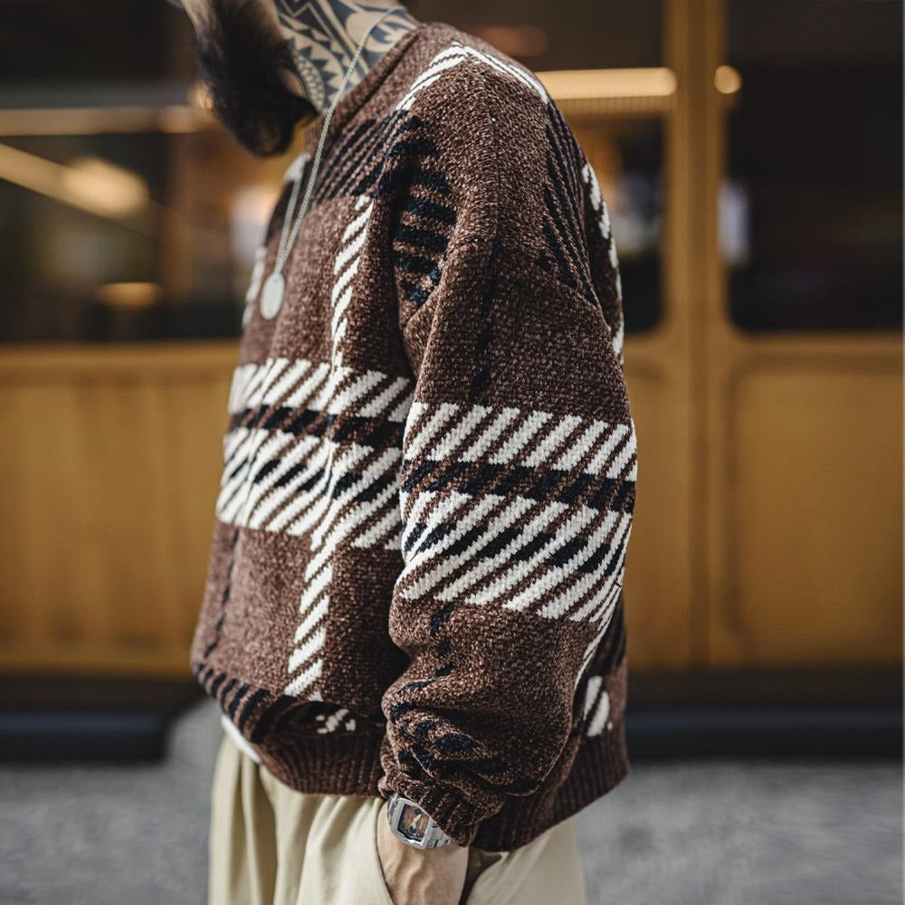 MADEN Christmas Chenille Sweater