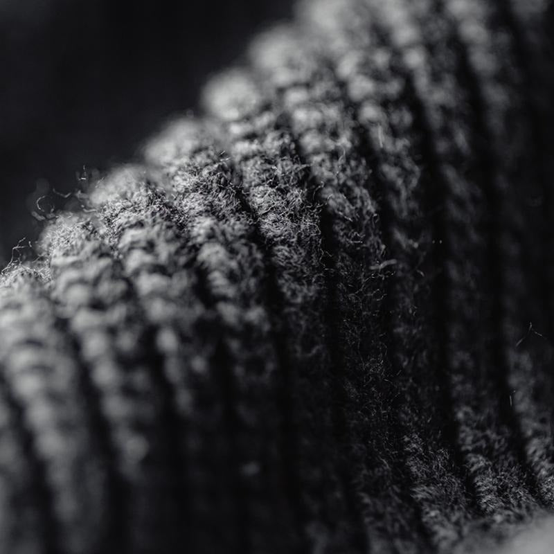 Henley de algodón pesado con rayas verticales para hombre MADEN