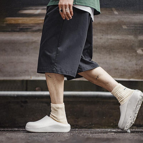 마덴 두꺼운 밑창 클로그 | 방수 야외 신발