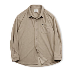 MADEN Herren Retro Corngrain Kariertes Button-Down Hemd