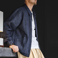 MADEN Retro Denim Cityboy Reversjacke