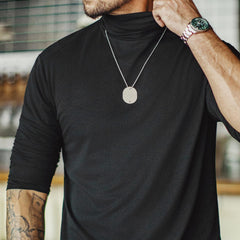 Camiseta térmica de manga larga con cuello simulado MADEN