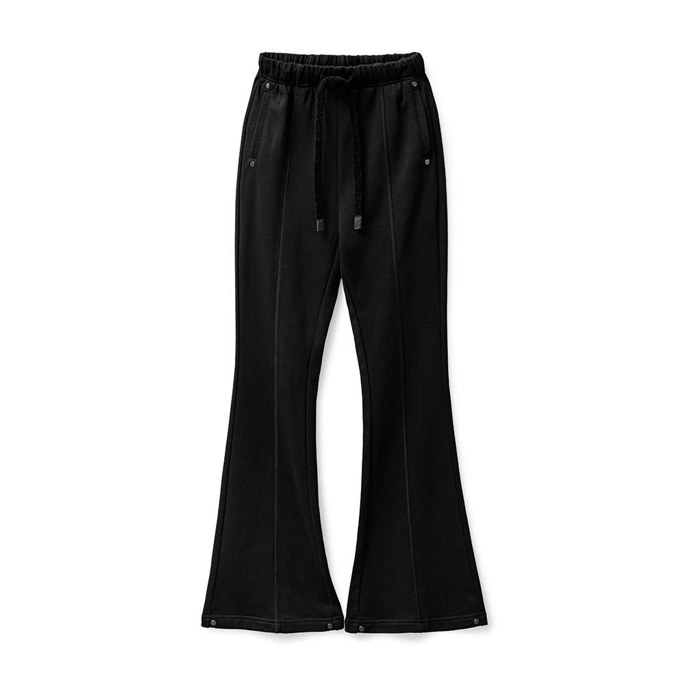MADEN Damen Schlaghose, lässige Slim-Fit-Hose für Kurven, Stretch-Yogahose, bequeme, locker fallende Hose für optimalen Tragekomfort im Alltag 