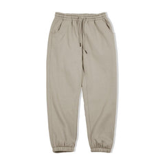 MADEN Schwere Fleece-Jogginghose mit Kordelzug