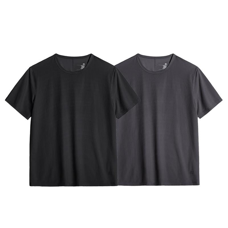 MADEN Ice‑Silk High‑Stretch Cooling T-shirt Men | Quick‑Dry Compression Base‑Layer Moisture‑Wicking Tee Summer 2025 #iceSilkTee
