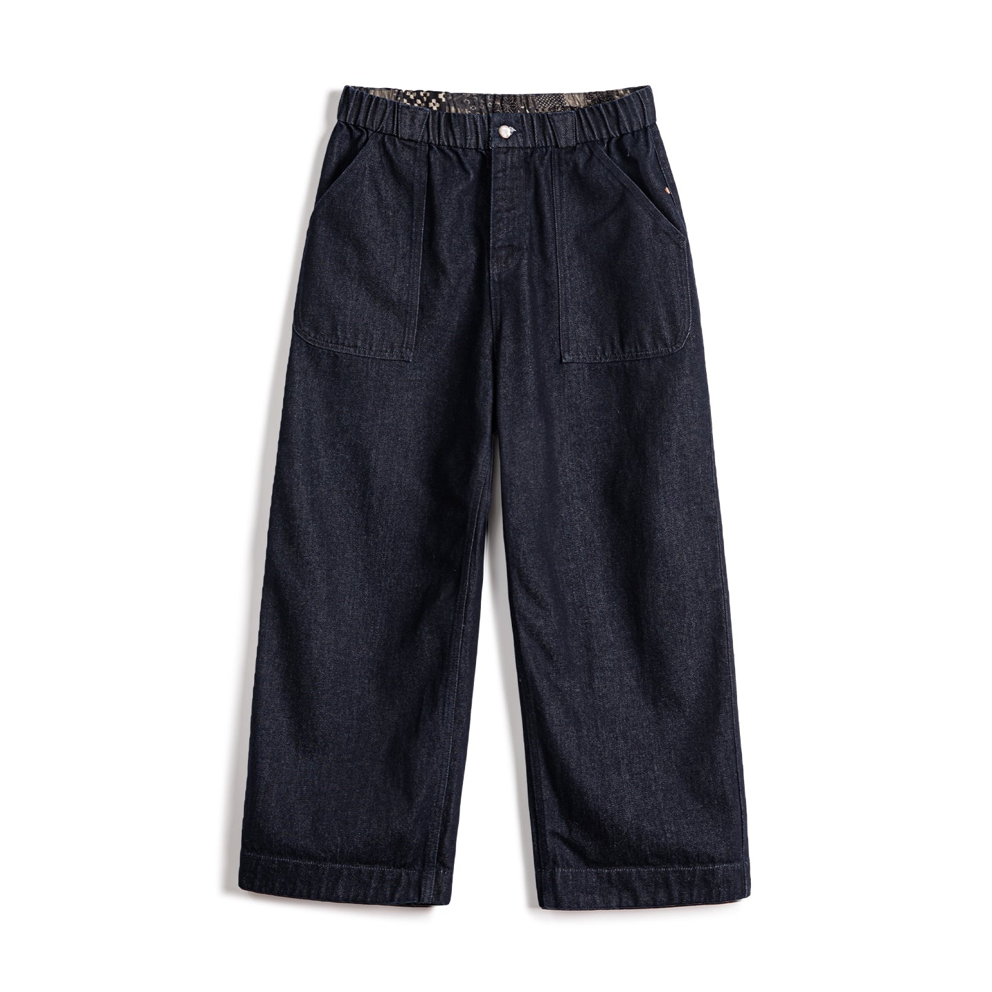 Quần Jean MADEN Boro Giặt Màu Denim