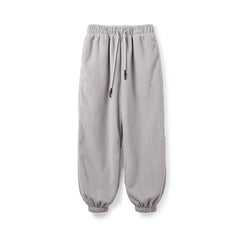 Maden Damen Fleece Jogginghose Freizeit warme Hose