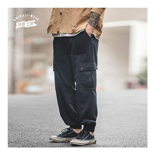 MADEN Heavyweight Cotton Ripstop Multi-Pocket Cargo Pants
