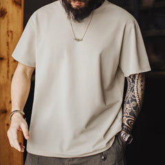 MADEN Ice‑Silk High‑Stretch Cooling T-shirt Men | Quick‑Dry Compression Base‑Layer Moisture‑Wicking Tee Summer 2025 #iceSilkTee