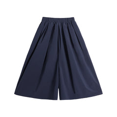 MADEN Damen A-Linien Weite Bein Culotte Hose