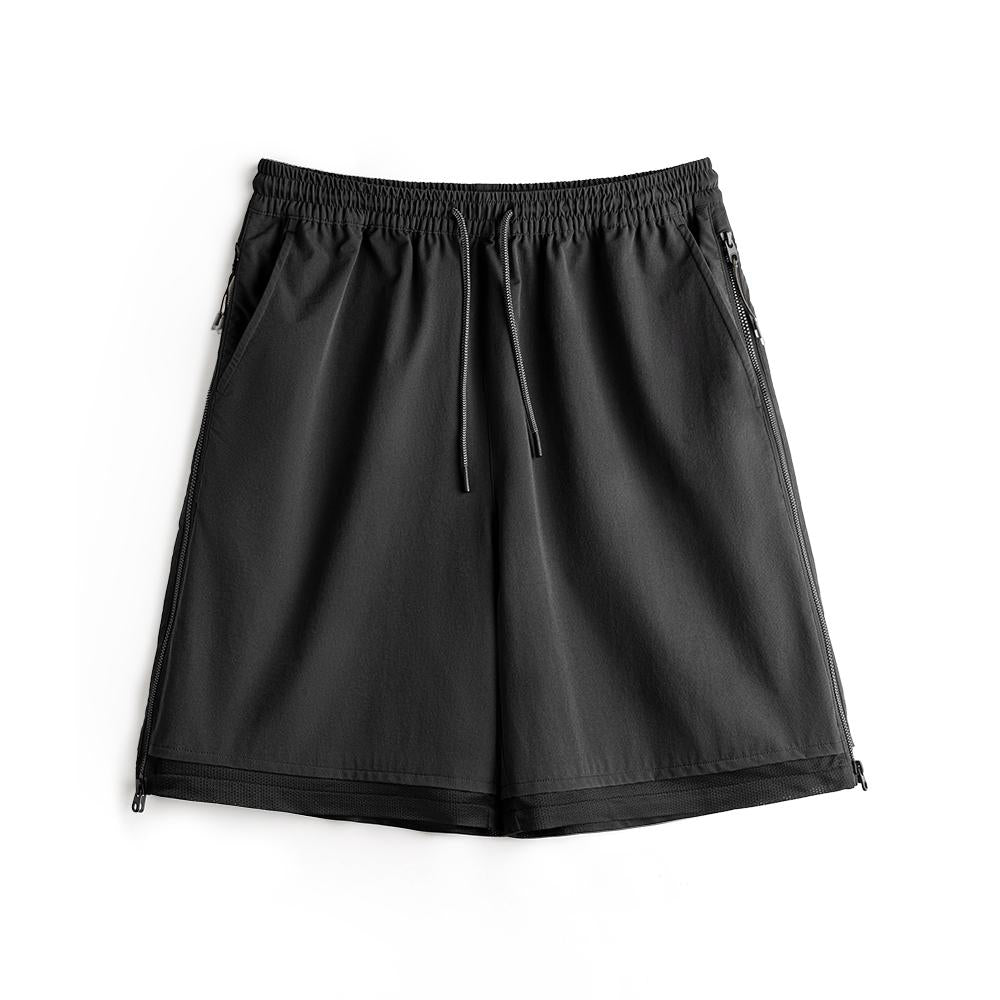 마덴 도시 야외 사이드 지퍼 반바지 남성용 | 루즈핏 통기성 캐주얼 바지 유틸리티 기술 주머니 디자인 도시 소년 스트리트웨어 #도시소년