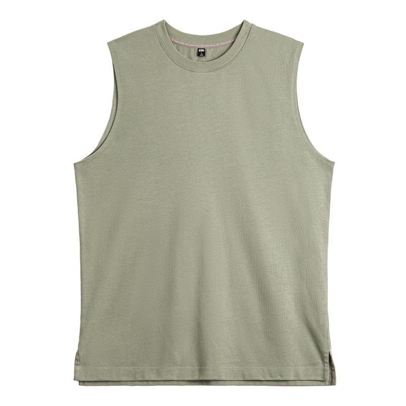 MADEN Herren Sport Tank Top - 100% Baumwolle