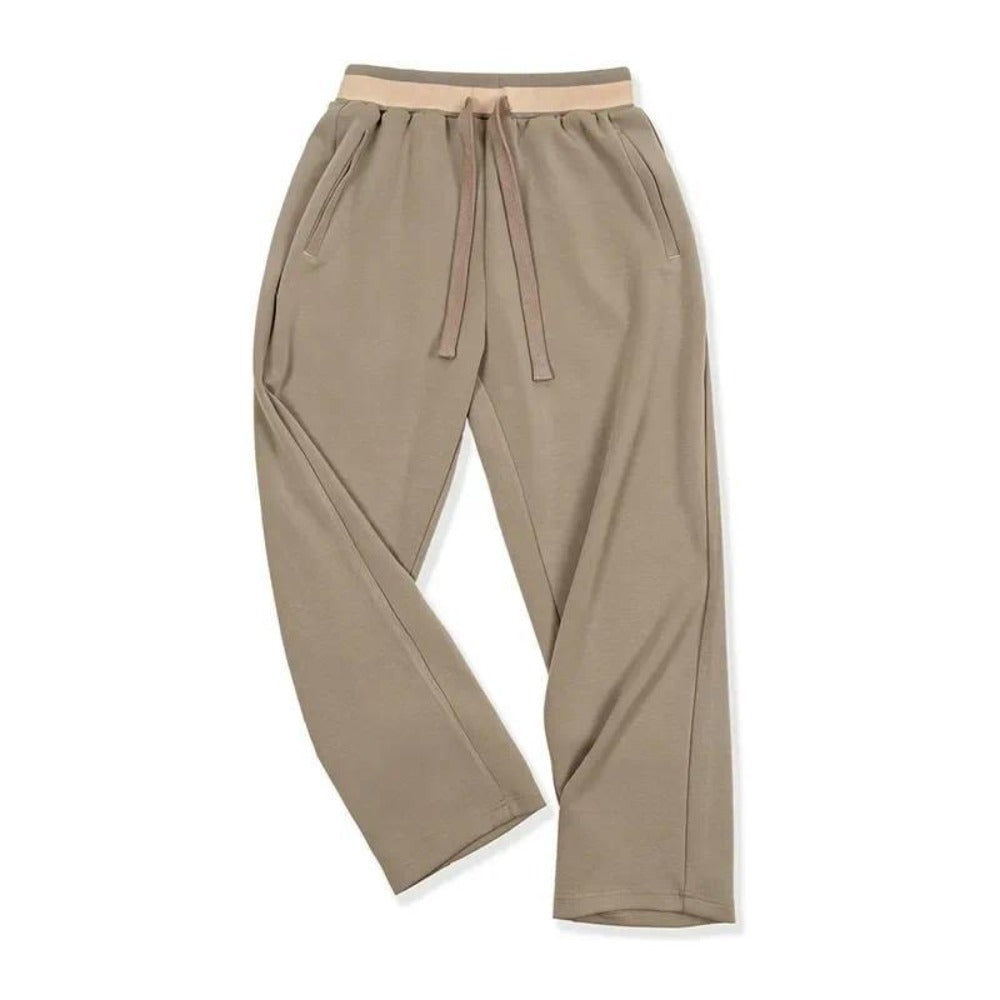 MADEN Air Layer Locker geschnittene Sweatpants mit geradem Bein