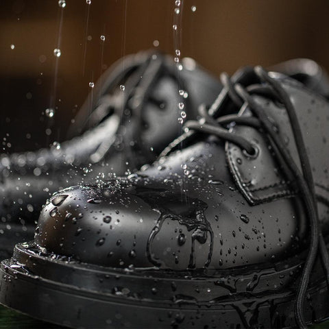 Giày Derby Da Đen Nam MADEN – Đế Dày Cứng Cáp