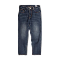 MADEN 남성용 11.5oz 워시드 셀비지 데님 진