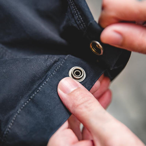 Pantalones sueltos informales estilo retro Maden, corte ajustado, pantalones rectos azul marino verde ejército