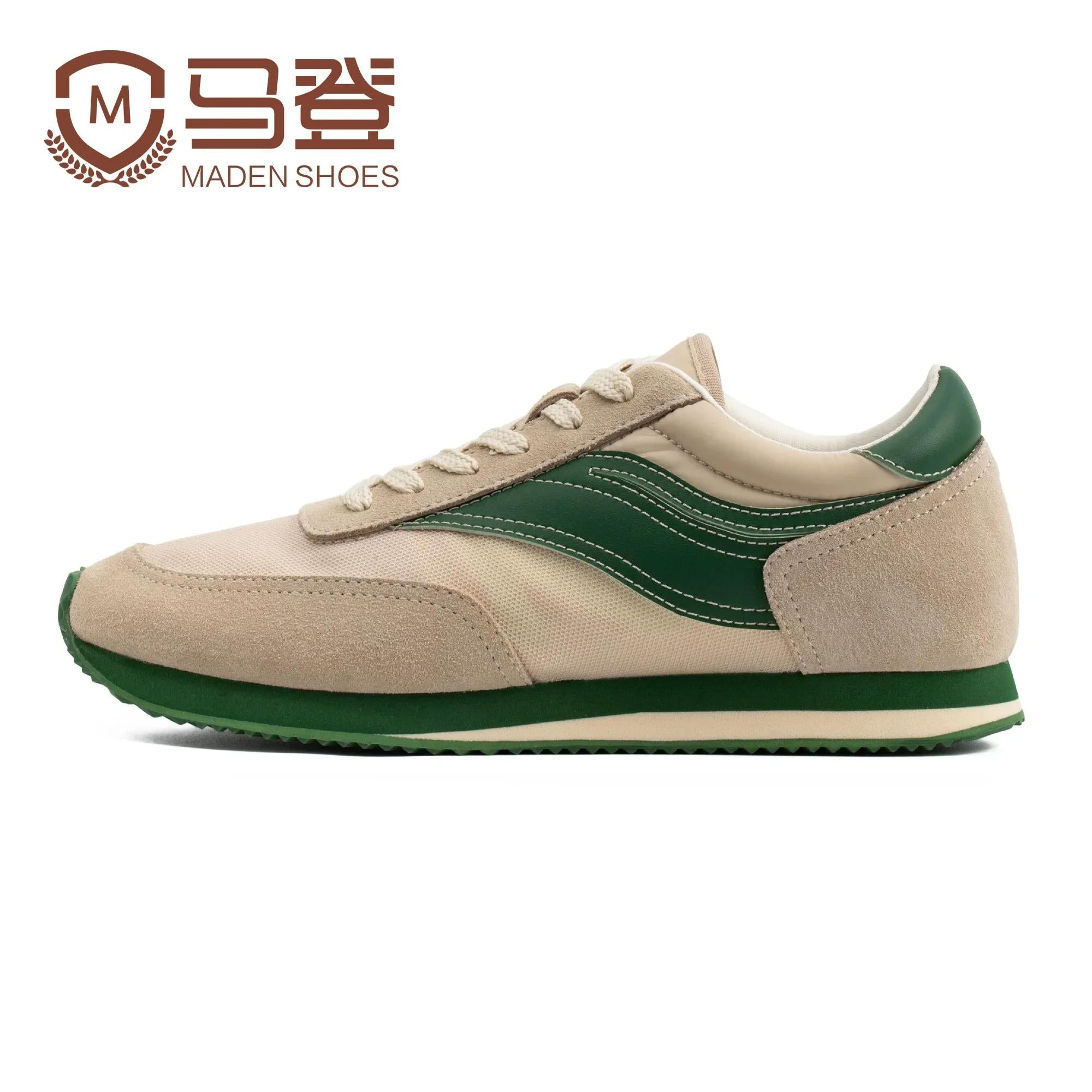 MADEN 레트로 청키 솔 스웨이드 트레이너 슈즈