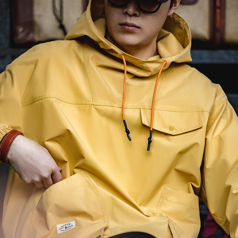MADEN Herren Outdoor Kapuzenjacke