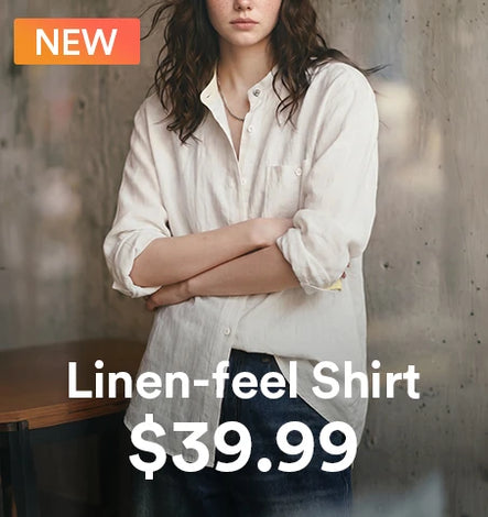 Linen-feel Shirt